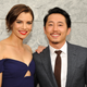 Lauren Cohan (who plays Maggie) and Steven Yeun (who plays Glenn) attend an event for the premiere of AMC’s The Walking Dead in Hollywood, Calif., on Oct. 23, 2016.
John Sciulli/Getty Images for AMC